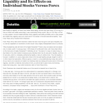 Forex Peace Army Analyzes Stock Liquidity Points for Business Journal of Greater Milwaukee