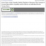 Forex Peace Army Analyzes Stock Liquidity Points for San Bernardino County Sun (San Bernardino, CA)